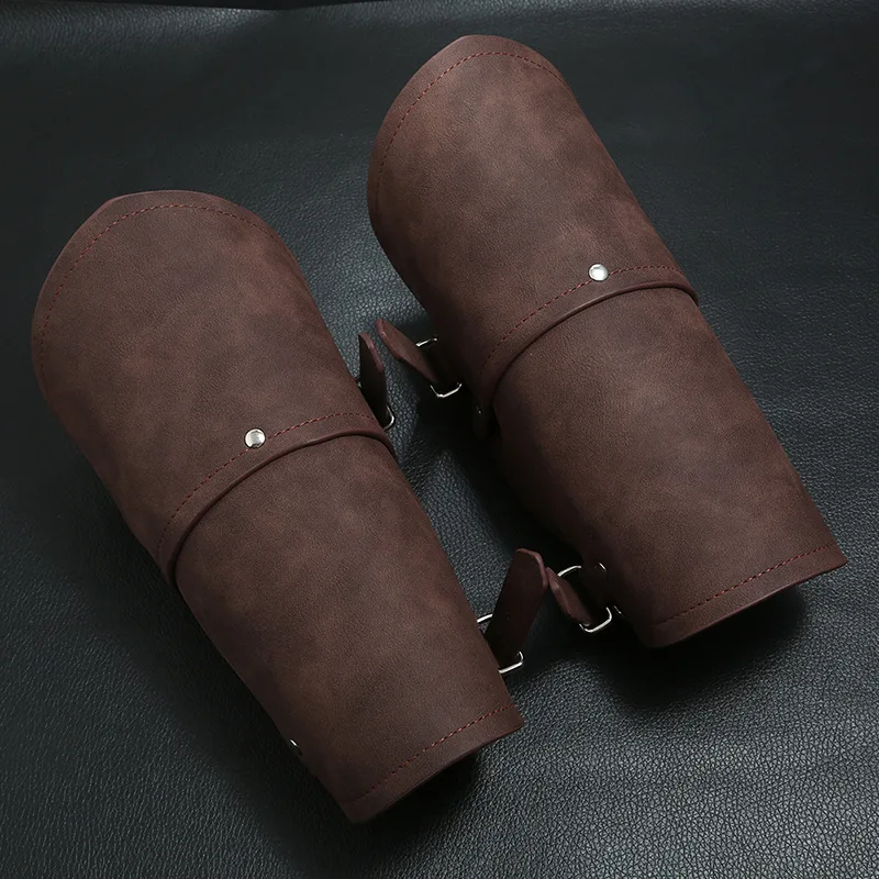 Men Accessories Bracelet - 중세 갑옷 장갑 와이드 커프 브레이서