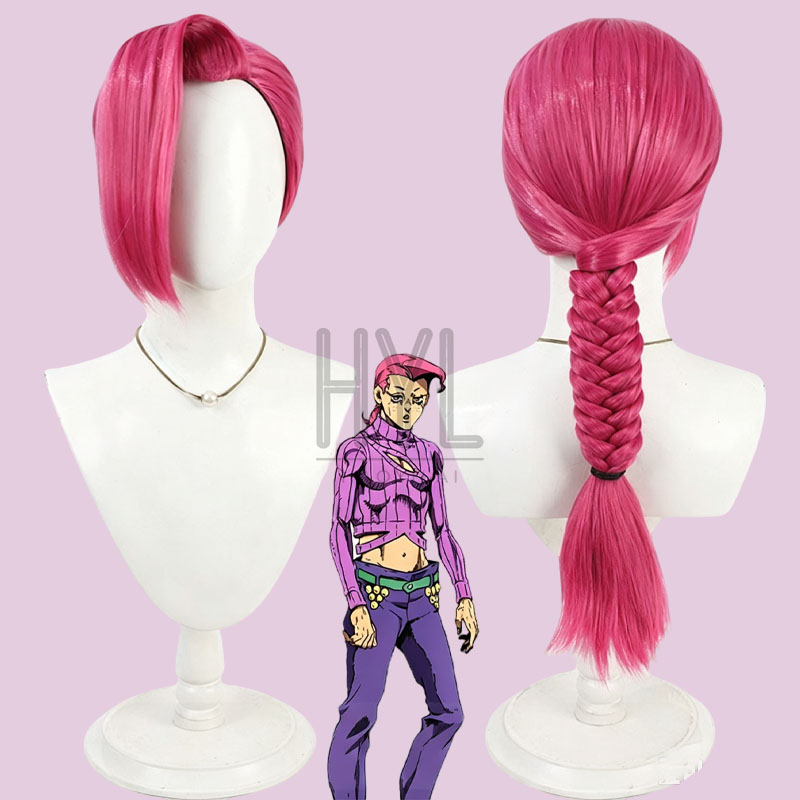 Men Accessories Look - 애니메이션 JOJO Vinegar Doppio 코스프레 가발