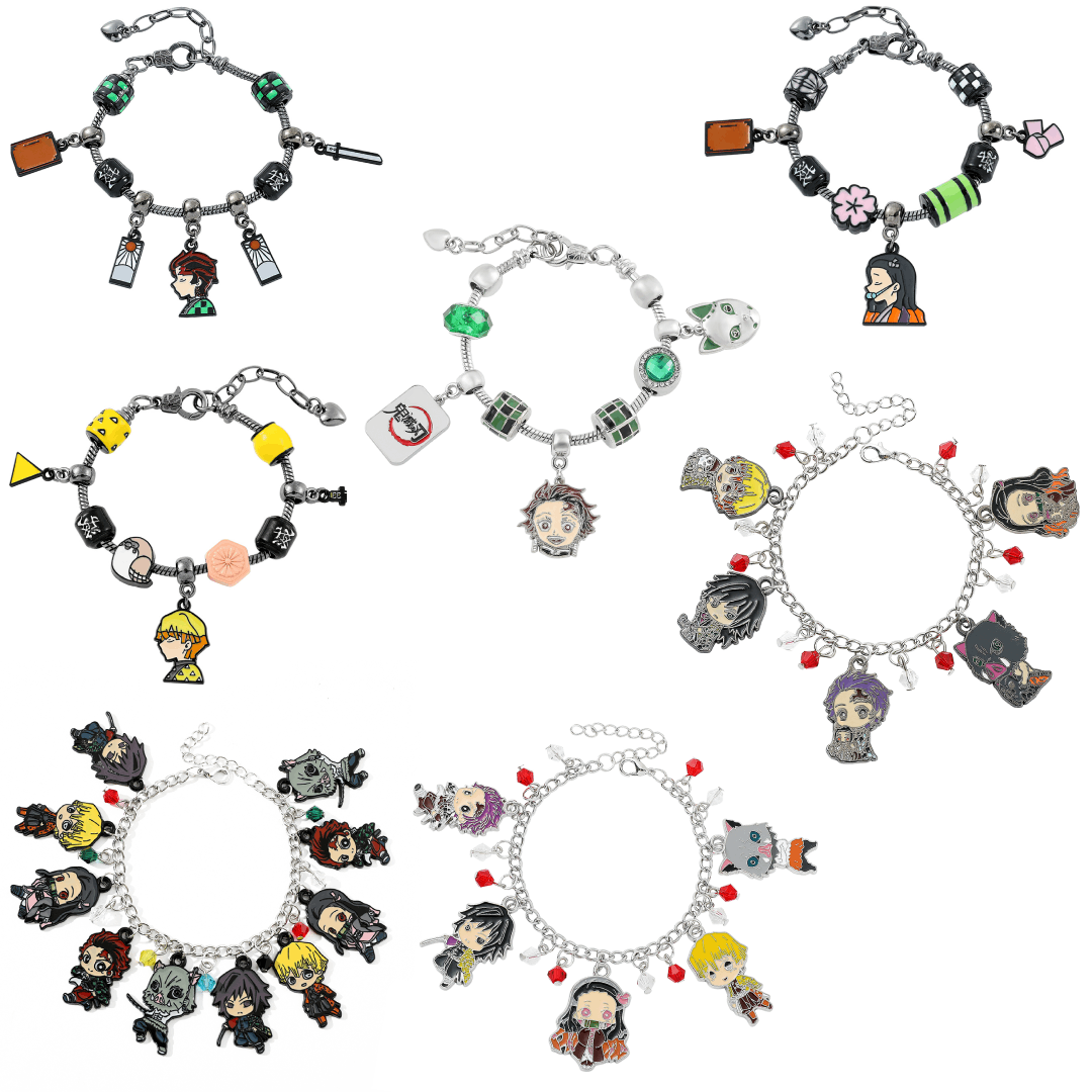 Men Accessories Bracelet - 애니메이션 데몬 슬레이어 키메츠노 야이바 참