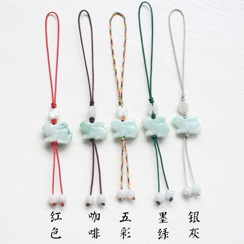 Men Accessories For Hand - 사용자 정의 천연 에메랄드 중국어 토끼