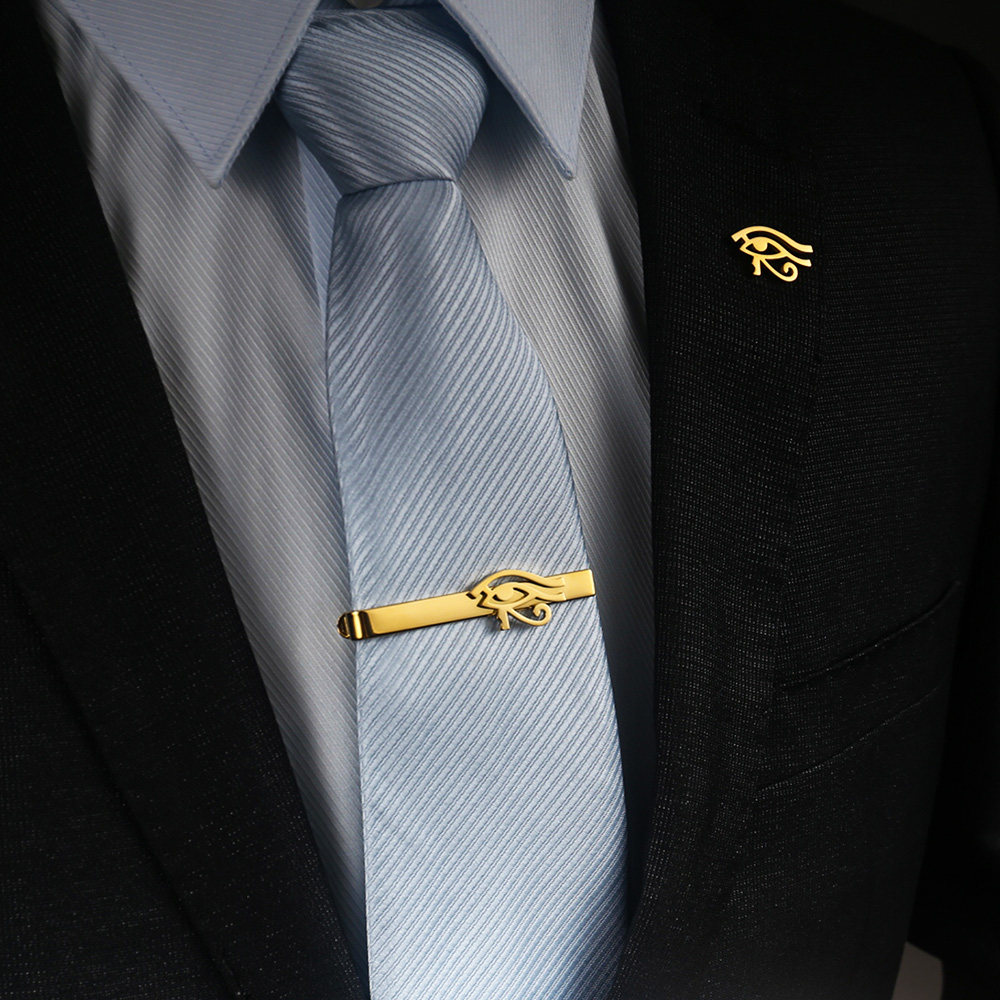 Men'S Accessories Best - 탕큘라 스테인레스 스틸 호루스의 눈 브로치
