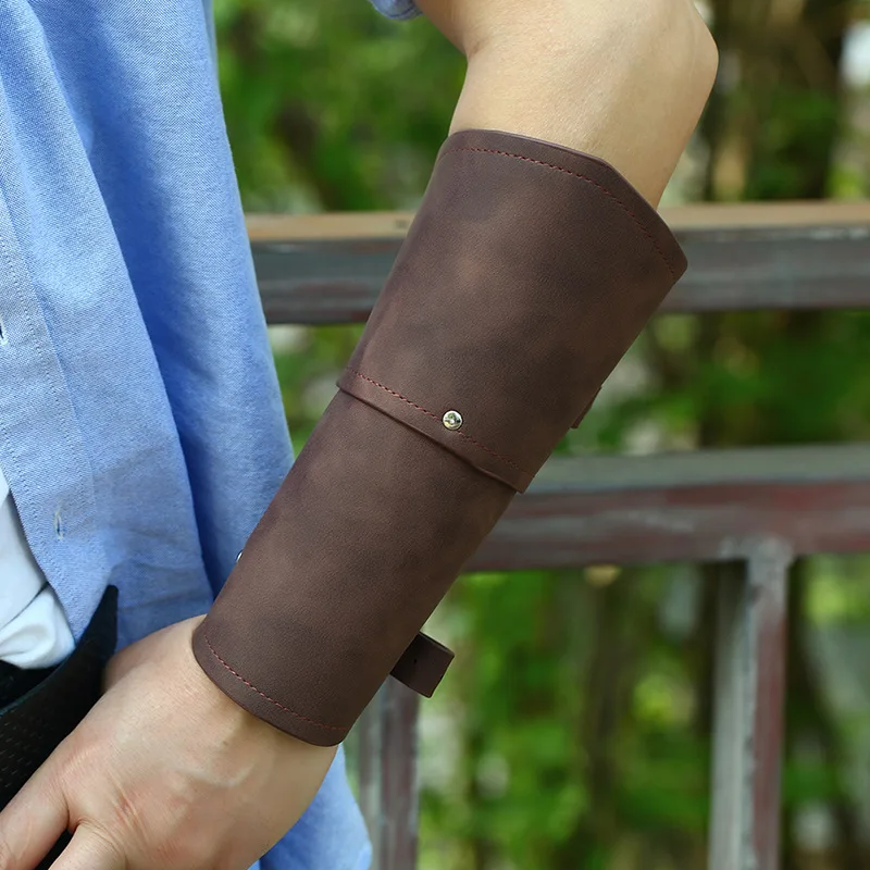 중세 갑옷 장갑 와이드 커프 브레이서 팔찌 남자 Ste - Men Accessories Bracelet 리뷰 및 가격