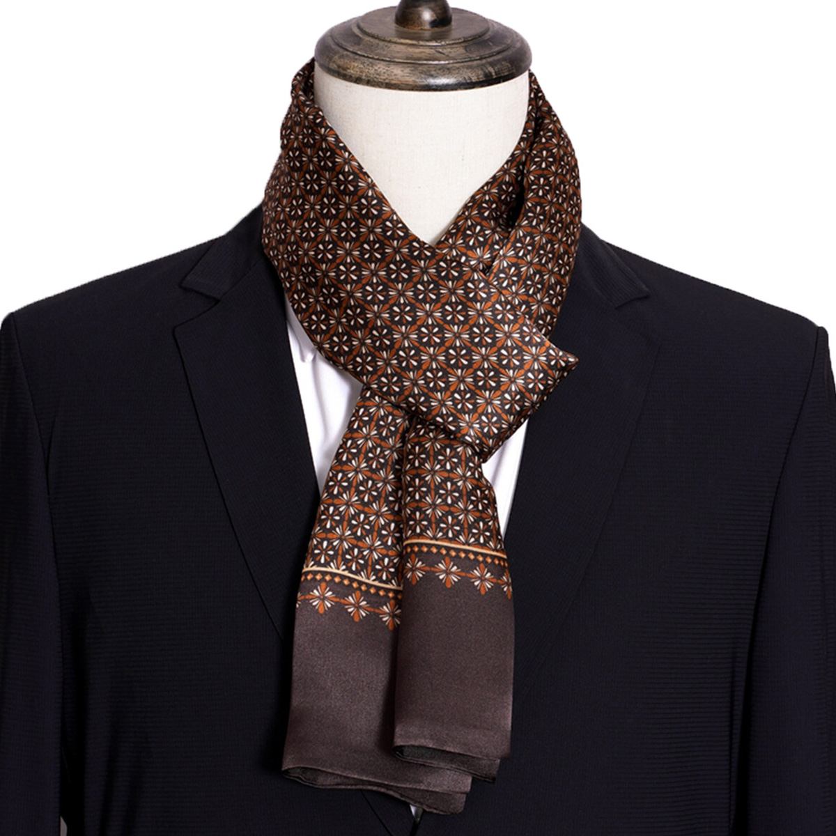 신상 남성용 스트라이프 실크 스카프 핫 세일 프리미엄  - Men'S Accessories Premium 리뷰 및 가격