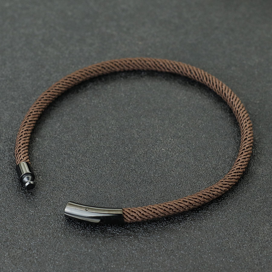 Noter 패션 남성 코드 팔찌 프리미엄 선택 4mm  - Men'S Accessories Premium 리뷰 및 가격