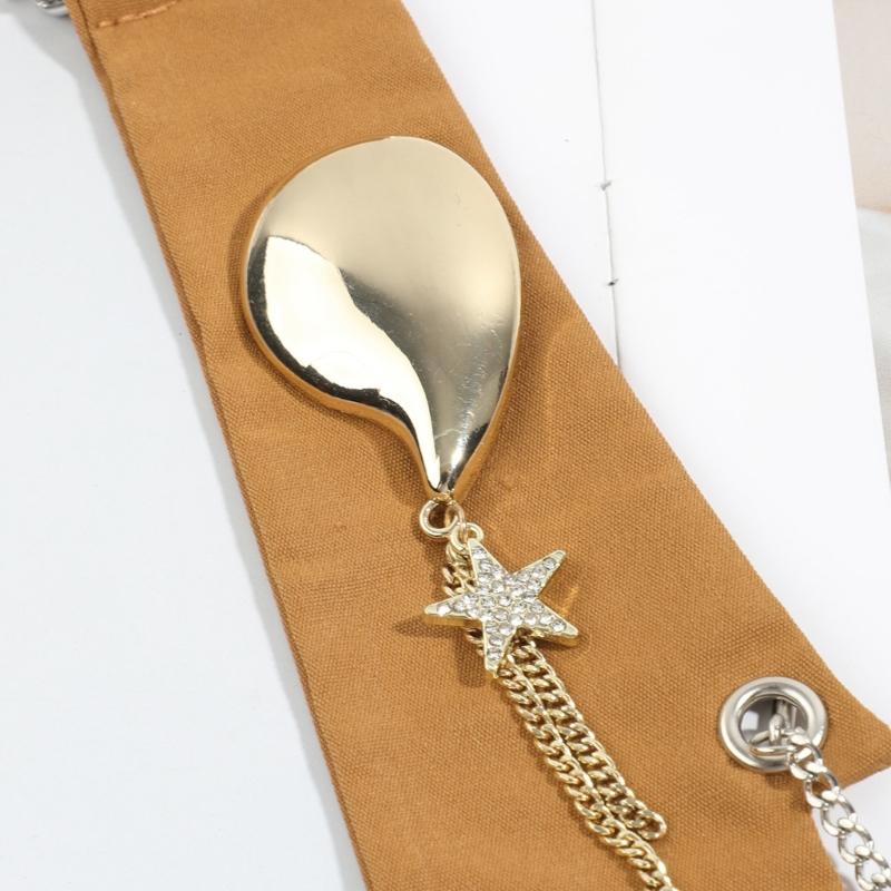 2025 라인스톤이 있는 새로운 조정 가능한 JK 넥타 - Men Accessories Look 리뷰 및 가격
