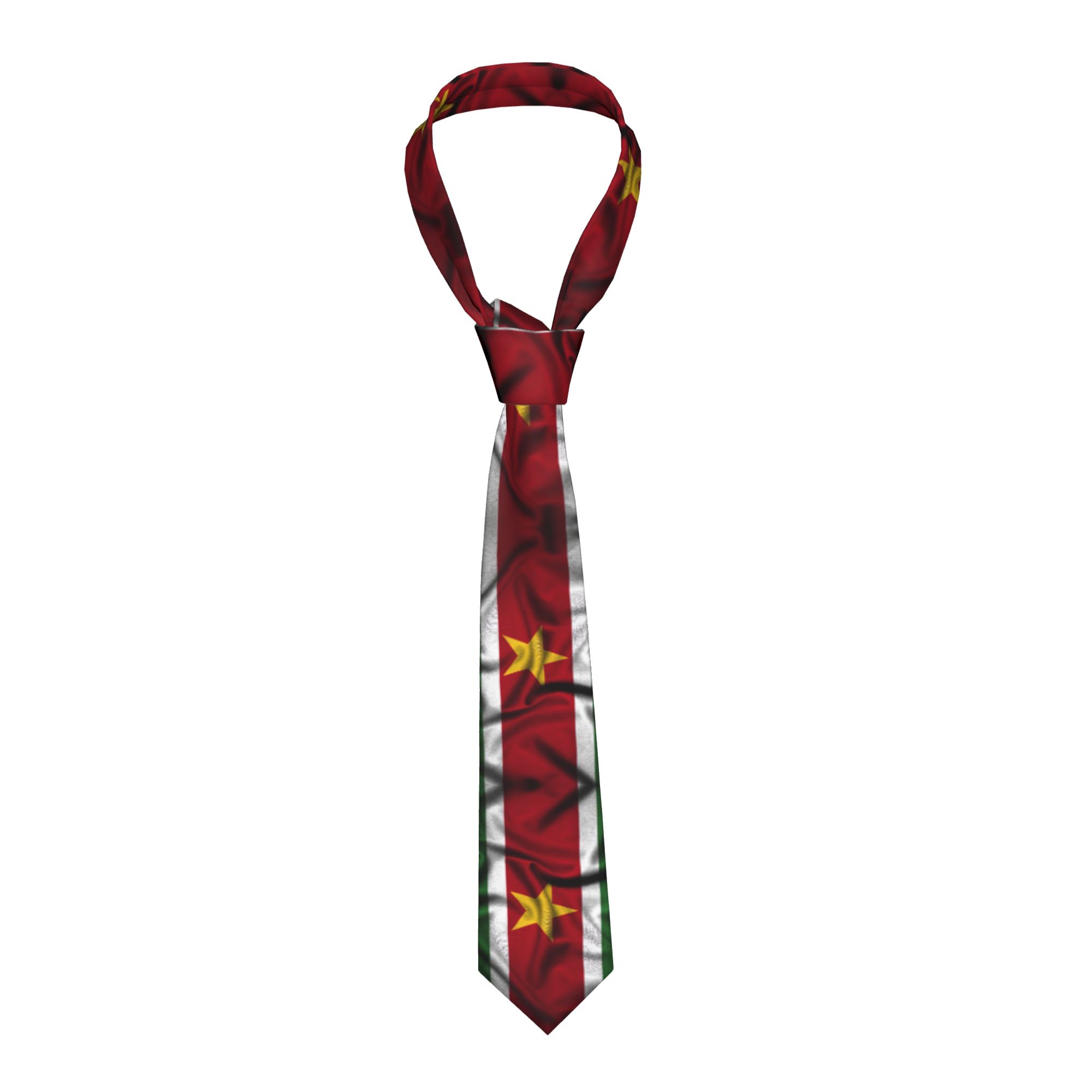 수리남 국기 넥타이 비즈니스 넥타이 남성용 레트로 트렌 - Men'S Accessories Gift Ideas 리뷰 및 가격