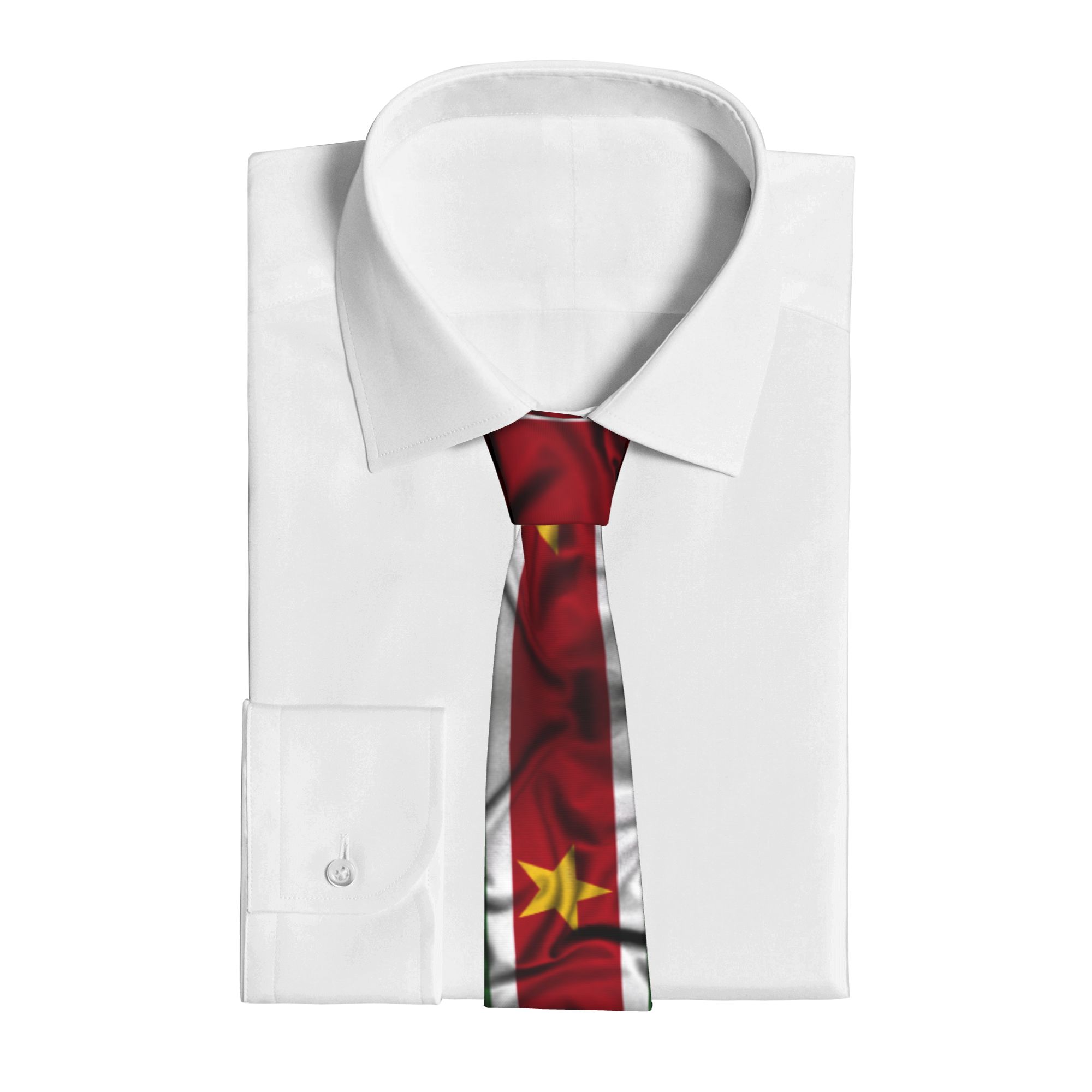 수리남 국기 넥타이 비즈니스 넥타이 남성용 레트로 트렌 - Men'S Accessories Gift Ideas 리뷰 및 가격