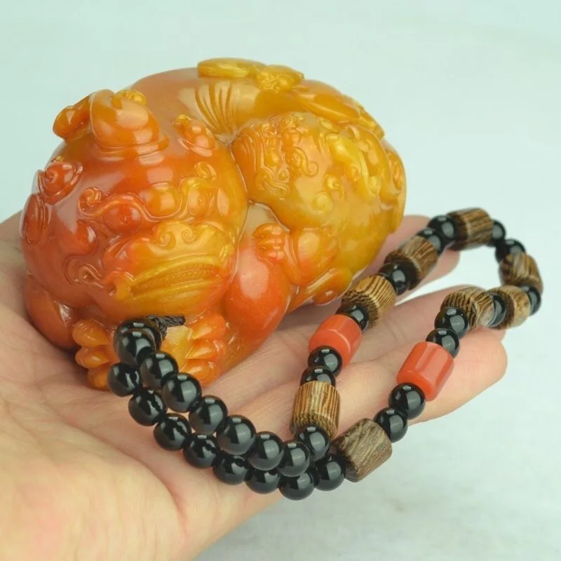 내추럴 황 롱유 픽시우 펜던트 목걸이, 매력적인 주얼리 - Men Accessories For Hand 리뷰 및 가격